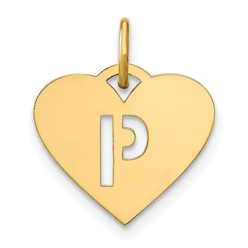 Kazi Luxury 14k Yellow Gold Initial Letter P Init… - image 1